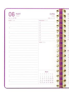 Melimelek 2026 Ajanda Pembe MMK-010 - 3