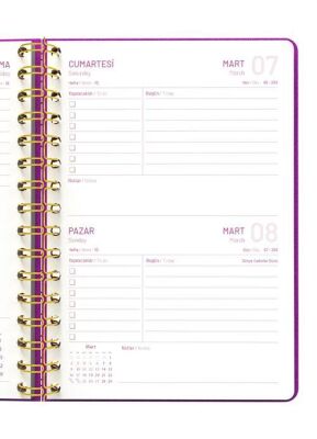 Melimelek 2026 Ajanda Pembe MMK-010 - 4