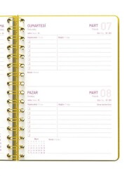 Melimelek 2026 Ajanda Sarı MMK-010 - 4