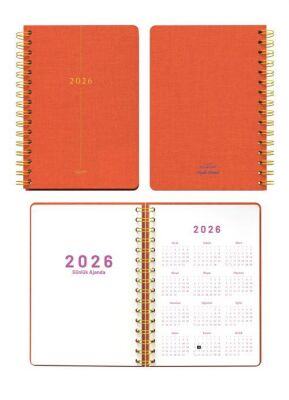 Melimelek 2026 Ajanda Turuncu MMK-010 - 2