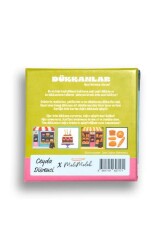 Melimelek x Ceyda Düvenci 9X9 Eşleştirme Oyun Kartları Dükkanlar 30 Kart 3+ - 2