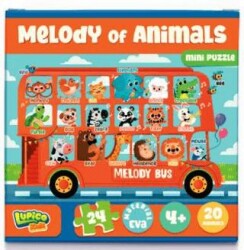 Melody of Animals Mini Puzzle - Lupico Kids