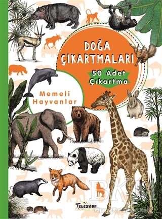 Memeli Hayvanlar Doğa Çıkartmaları - Teleskop Popüler Bilim