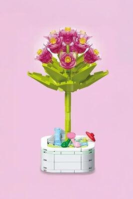 Menekşe Mini Çiçek Lego - 2