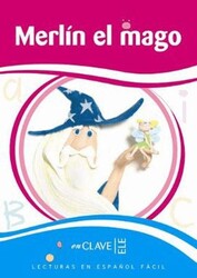Merlin el Mago LEEF Nivel-2 7-10 Yaş İspanyolca Okuma Kitabı - enClave-ELE