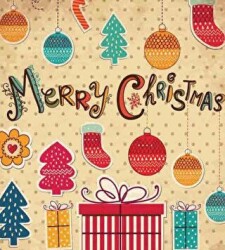 Merry Christmas - Hediye Kartı - Muchos