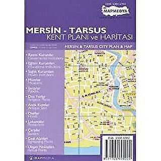 Mersin - Tarsus Kent Planı ve Haritası