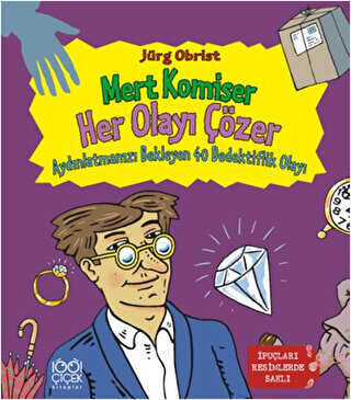 Mert Komiser Her Olayı Çözer - 1001 Çiçek Kitaplar