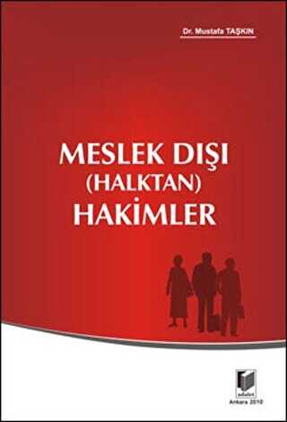 Meslek Dışı Halktan Hakimler - Adalet Yayınevi