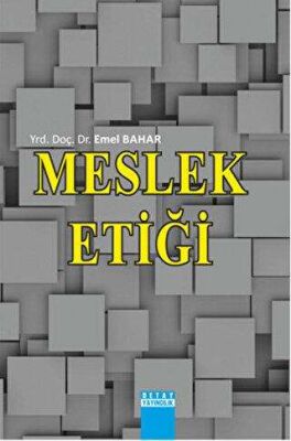 Meslek Etiği kapağı