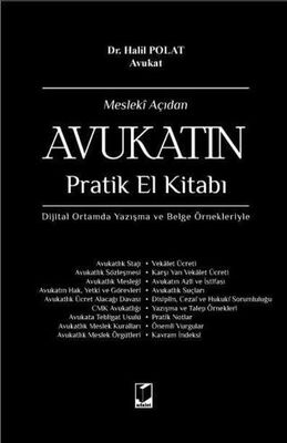 Mesleki Açıdan Avukatın Pratik El Kitabı - 1