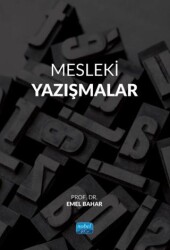 Mesleki Yazışmalar - Nobel Akademik Yayıncılık