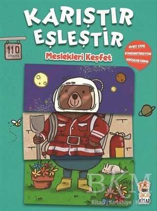 Meslekleri Keşfet - Karıştır Eşleştir - Sincap Kitap