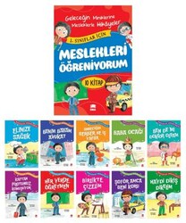 Meslekleri Öğreniyorum Resimli Hikaye 10 Kitap Set - Ema Çocuk