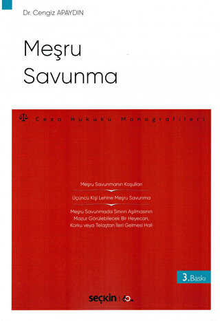 Meşru Savunma - Seçkin Yayıncılık