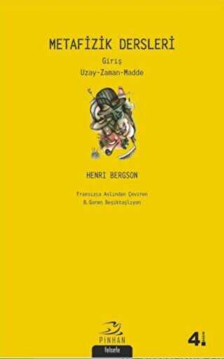 Metafizik Dersleri - Pinhan Yayıncılık