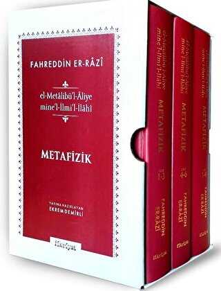 Metafizik el-Metalibü’l-Aliye 3 Cilt - Fikriyat Yayınevi