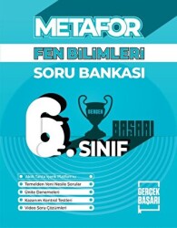 Gerçek Başarı Yayınları Metafor 6. Fen Bilimleri Soru Bankası - Gerçek Başarı Yayınları