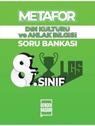 Gerçek Başarı Yayınları Metafor 8. Sınıf Din Kültürü Soru Bankası - Gerçek Başarı Yayınları