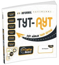 Metakoç Yayınları 2025 TYT - AYT Eşit Ağırlık Öğrenci Takip Sistemi - Metakoç Yayınları