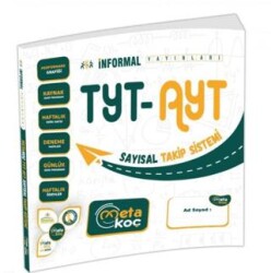 Metakoç Yayınları 2025 YKS-TYT-AYT İnformal Yayınları Meta Koç SAYISAL Öğrenci Takip Sistemi - Metakoç Yayınları