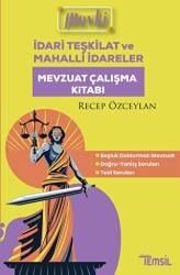 Temsil Kitap Mevki Dari Teşkilat Ve Mahalli İdareler Mevzuat Çalışma Kitabı - Temsil Kitap