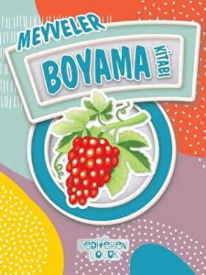 Meyveler Boyama Kitabı kapağı