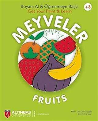 Meyveler - Fruits - Boyanı Al ve Öğrenmeye Başla - Get Your Paint ve Learn