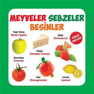 Meyveler Sebzeler Besinler - Parıltı Yayınları