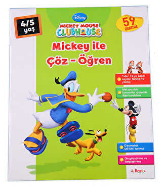 Mickey Mouse Clubhouse - Mickey ile Çöz - Öğren 4-5 Yaş