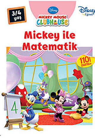 Mickey Mouse Clubhouse - Mickey ile Matematik 3-4Yaş