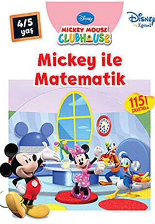 Mickey Mouse Clubhouse - Mickey ile Matematik 4-5 Yaş