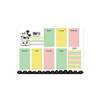 Mickey Mouse Haftalık Planner Blok 17x24 Cm - 1