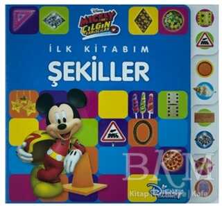 Mickey ve Çılgın Yarışçılar - İlk Kitabım Şekiller - 1