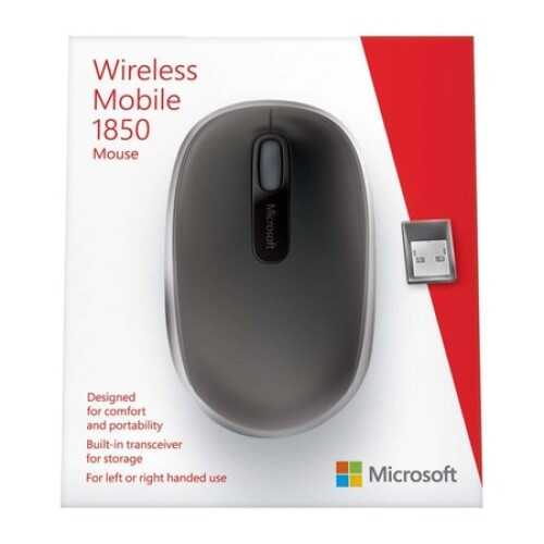 Microsoft 1850 Kablosuz Mouse Siyah