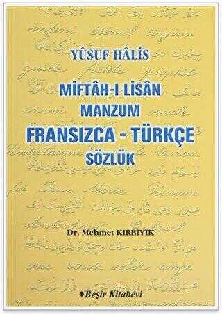 Miftah-ı Lisan Manzum Fransızca - Türkçe Sözlük