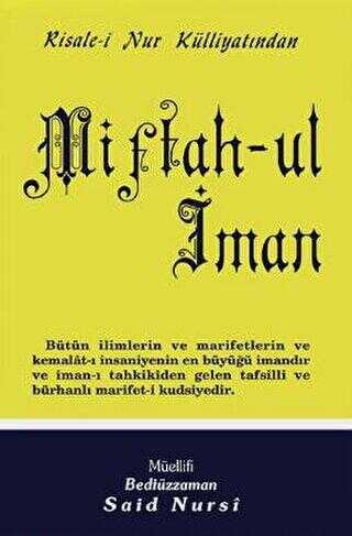 Miftah-ül İman Normal Boy - Envar Neşriyat