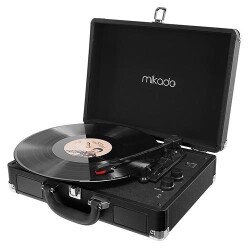 Mikado Nostalgia MN-P317 Siyah Pikap+Rca+Bluetooth Destekli Müzik Kutusu - 2