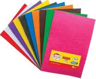 Mileo 1765 Keçe 180gr 20x30 10lu Paket Karışık Renkler - 1