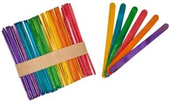 Mileo 1831 Ahşap Çubuk - Kare 114 x 10 x 2 mm - Renkli - 2