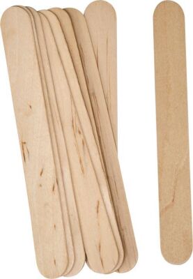 Mileo 1832 Ahşap Çubuk Kare 150x18x1,6 mm - Naturel - 2