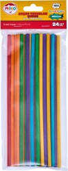 Mileo 1835 Ahşap Çubuk - Yuvarlak 5 x 200 mm - Renkli - MAS Kırtasiye