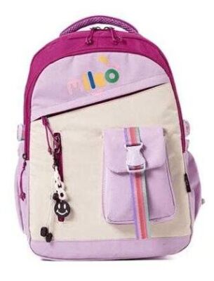 Mileo 2804 Bibo Okul Çantası - Fuşya - 1