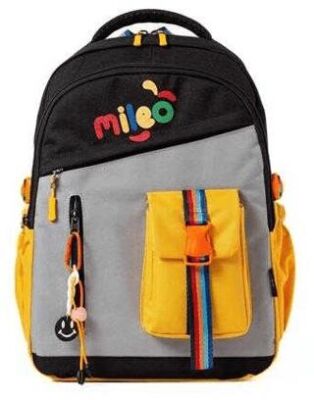 Mileo 2804 Bibo Okul Çantası - Siyah - 1