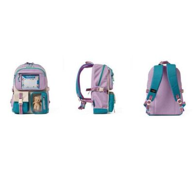 Mileo 2805 Reni Okul Çantası - Pembe - 2