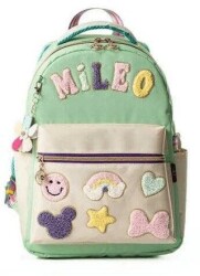 Mileo 2839 Puffy Okul Çantası Yeşil - MAS Kırtasiye