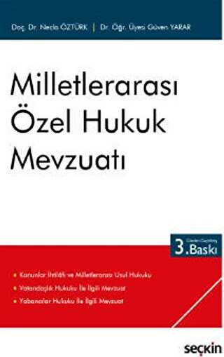 Milletlerarası Özel Hukuk Mevzuatı - 1