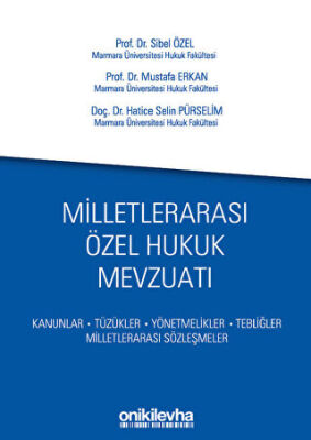 Milletlerarası Özel Hukuk Mevzuatı - 1