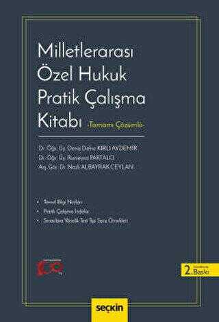 Milletlerarası Özel Hukuk Pratik Çalışma Kitabı - 1