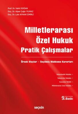 Milletlerarası Özel Hukuk Pratik Çalışmalar - 1